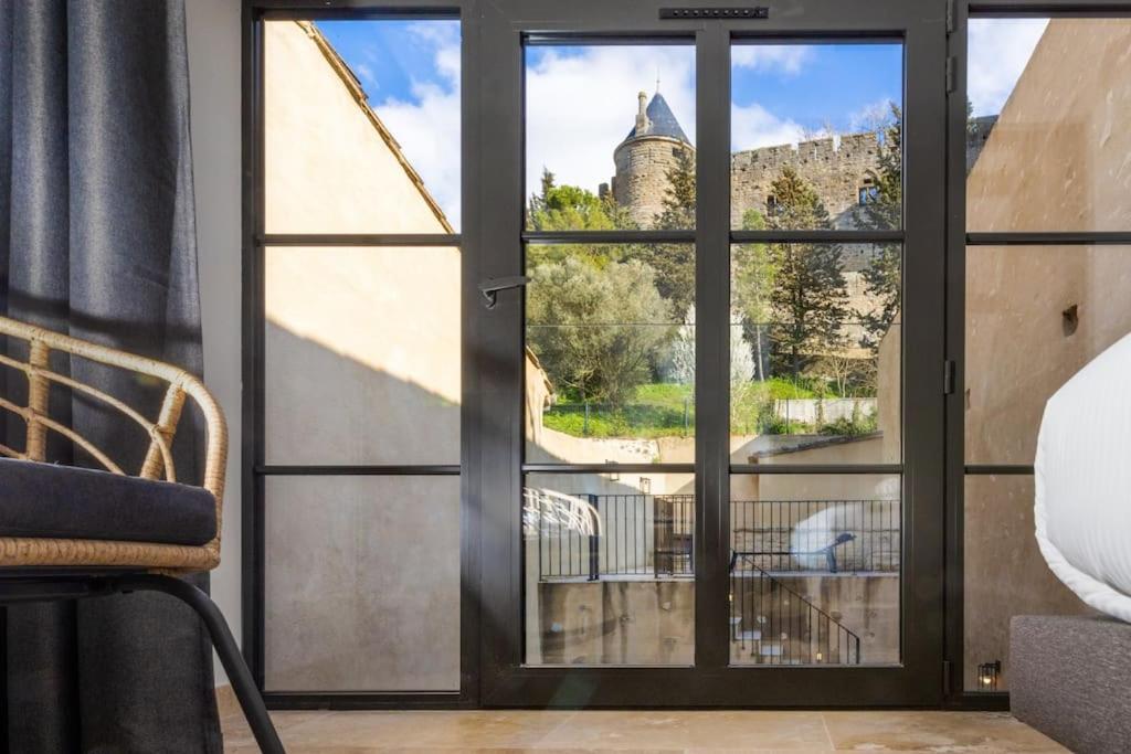 Longue Vie A La Reine - Piscine - Chateau Carcassonne Eksteriør billede